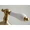 Kingston Brass KS1167PL 8" Widespread Bathroom Faucet, Brushed Brass KS1167PL - alternate 3